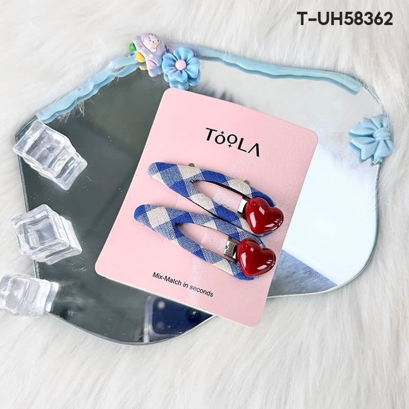 [NHẬP KHẨU] Kẹp Tóc Mái Xinh Xắn, Nhiều Kiểu Dáng, Phong Cách Hàn Quốc TOOLA