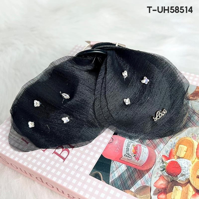 [NHẬP KHẨU] Kẹp Tóc Toola Có Gắn Nơ, Charm Tiểu Thư Phong Cách Hàn Quốc