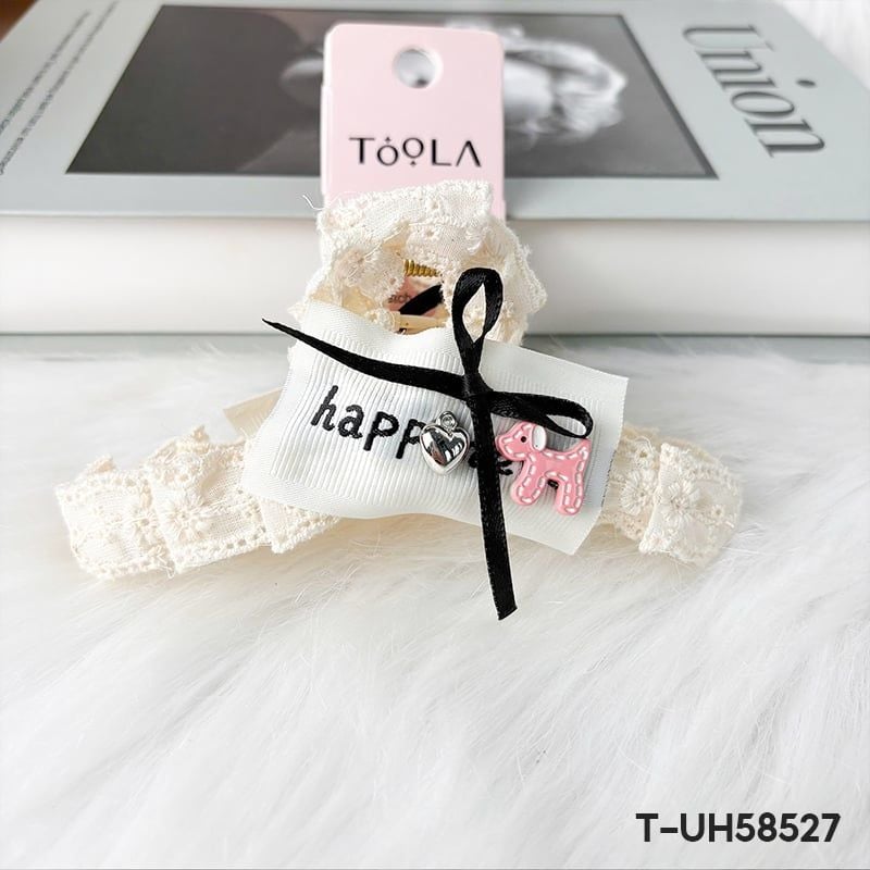 [NHẬP KHẨU] Kẹp Tóc Toola Có Gắn Nơ, Charm Tiểu Thư Phong Cách Hàn Quốc