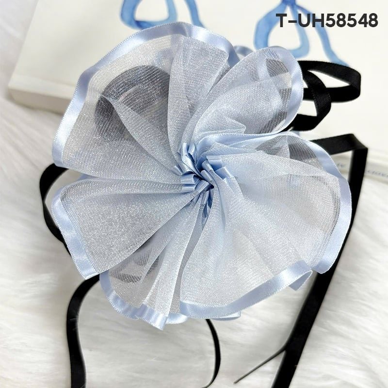 Kẹp Tóc Toola Có Gắn Nơ, Charm Tiểu Thư Phong Cách Hàn Quốc