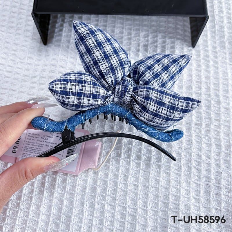 [NHẬP KHẨU] Kẹp Tóc Toola Có Gắn Nơ, Charm Tiểu Thư Phong Cách Hàn Quốc