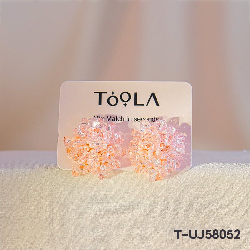 Bông Tai Đính Cườm, Tua Rua Tiểu Thư Cao Cấp TOOLA