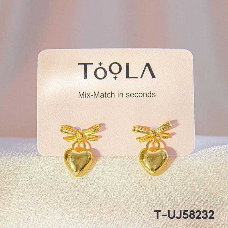 Bông Tai Xi Mạ Vàng Sang Trọng Cao Cấp TOOLA