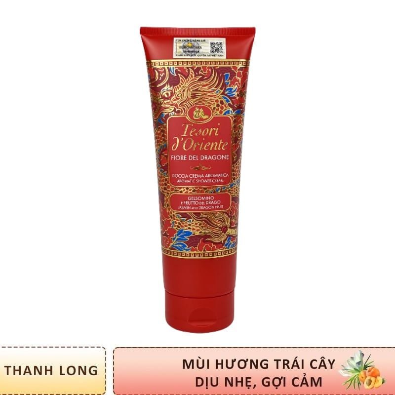 Sữa Tắm Tesori d'Oriente Hương Nước Hoa Ý Nhiều Mùi Aromatic Bath Cream