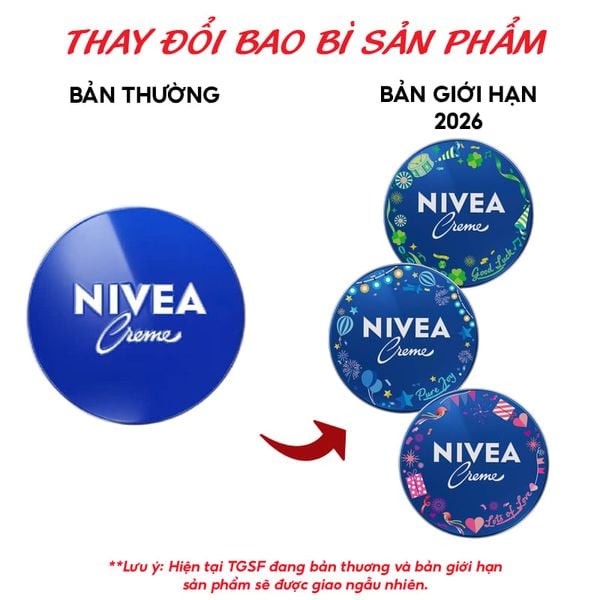  Kem Dưỡng Ẩm Nivea Hỗ Trợ Sáng Mịn Da Creme 30ml 