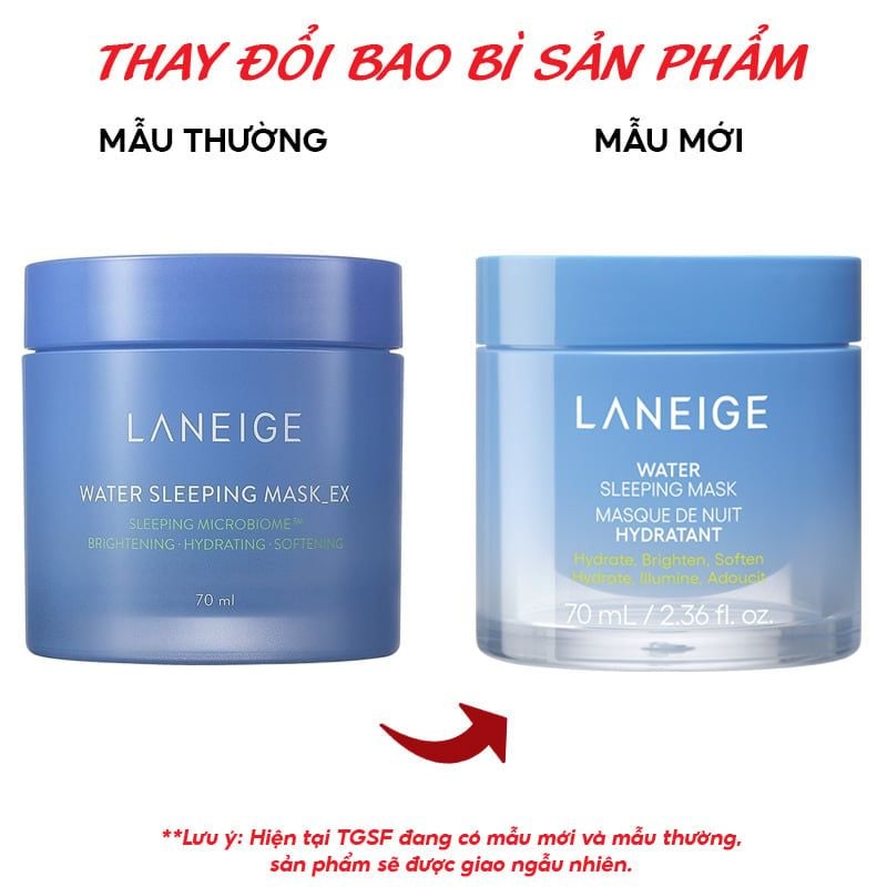 Mặt Nạ Ngủ Laneige Dưỡng Da Căng Mịn Water Sleeping Mask EX