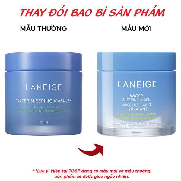  Mặt Nạ Ngủ Laneige Dưỡng Da Căng Mịn Water Sleeping Mask EX 