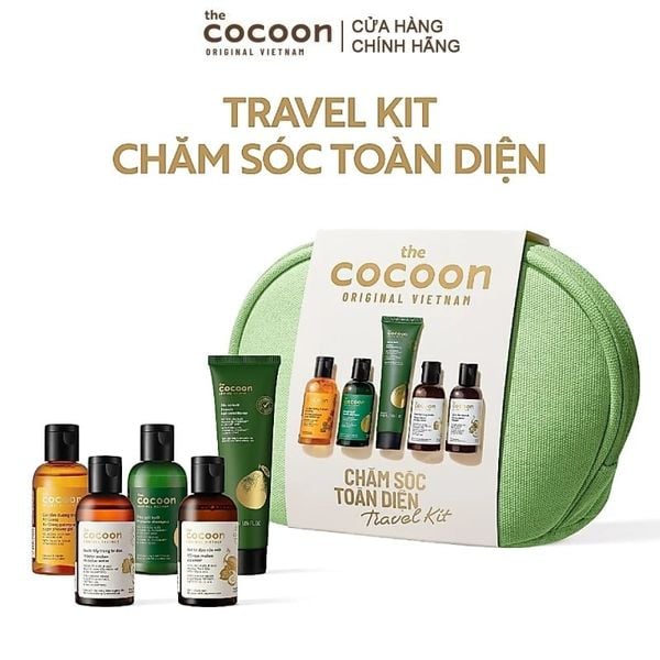  Bộ Chăm Sóc Toàn Diện Cocoon Travel Kit 1: Complete Skincare Set 5pcs 
