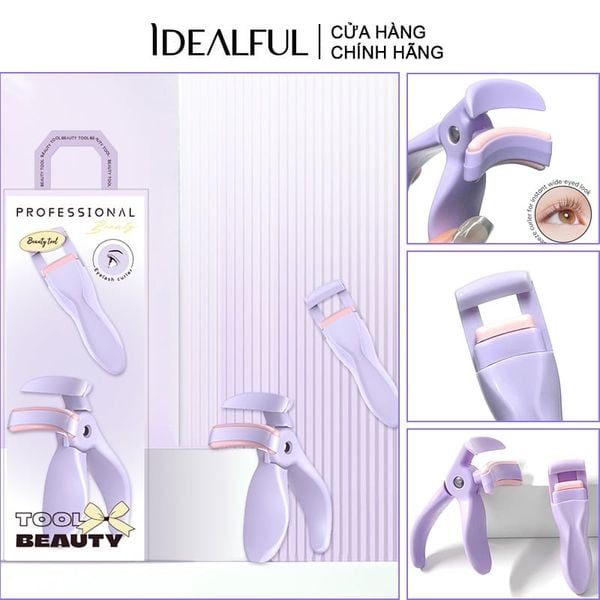  Kẹp Bấm Mi Góc Rộng Giúp Làm Cong Mi Idealful Eyelash Curler Set - BMS-330 