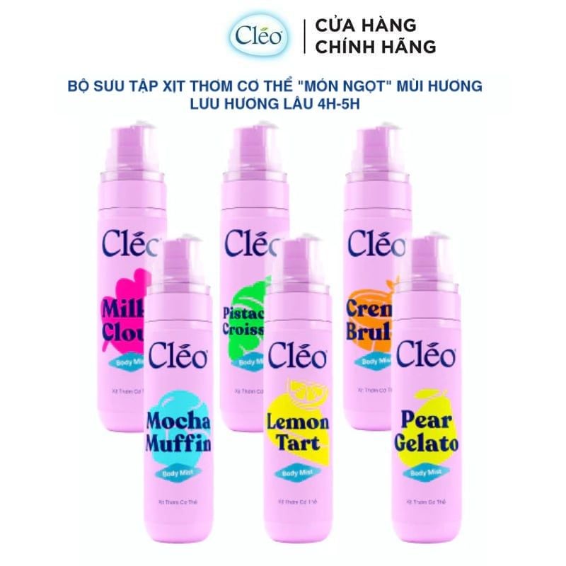 Xịt Thơm Toàn Thân Cleo Body Mist 100ml
