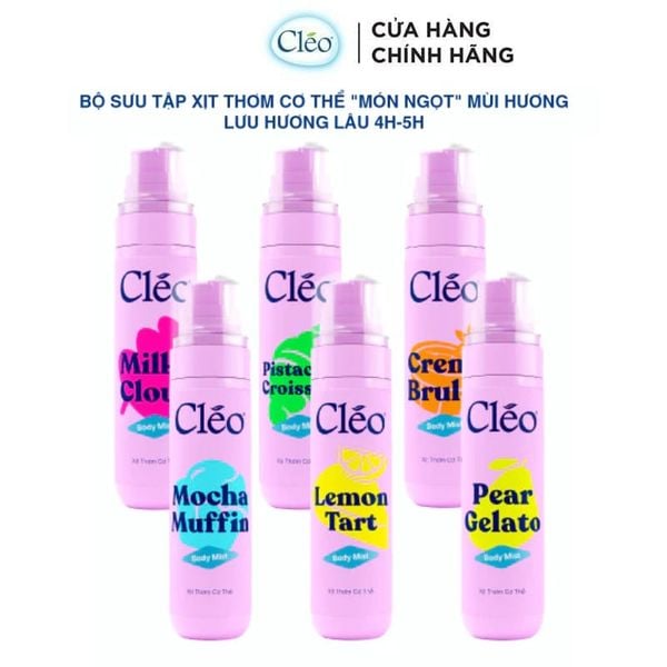  Xịt Thơm Toàn Thân Cleo Body Mist 100ml 