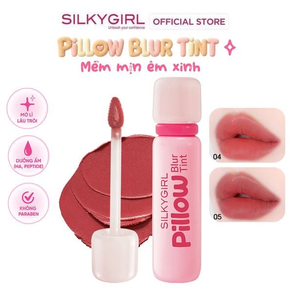  Son Kem Mịn Lì Silkygirl Pillow Blur Tint 2.5g 