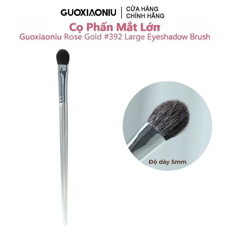 Cọ Phấn Mắt Lớn Guoxiaoniu Rose Gold #392 Large Eyeshadow Brush
