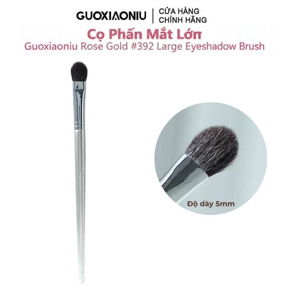  Cọ Phấn Mắt Lớn Guoxiaoniu Rose Gold #392 Large Eyeshadow Brush 