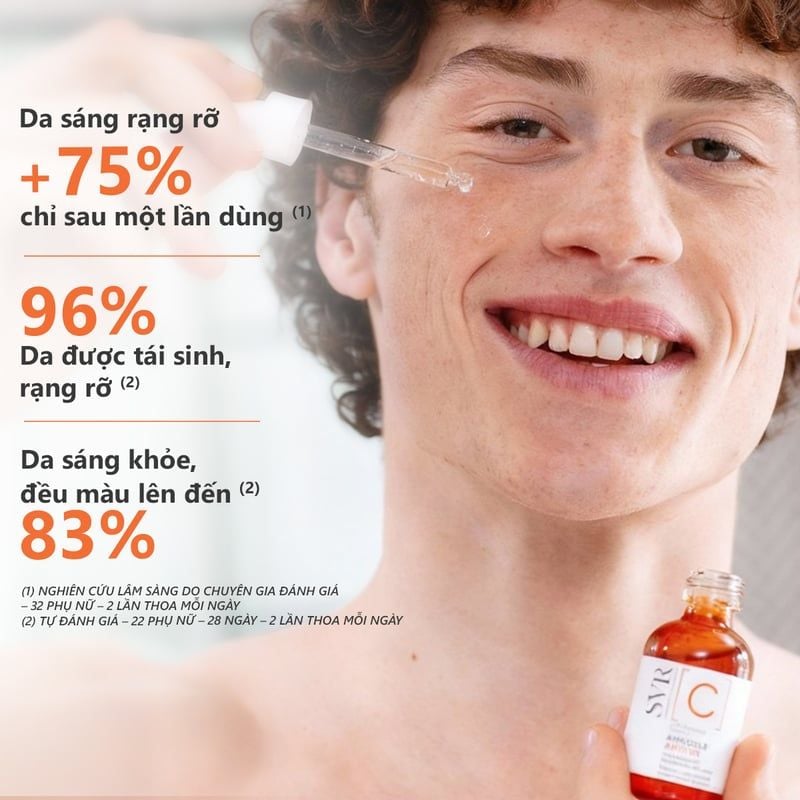 Serum SVR Hỗ Trợ Dưỡng Sáng Da [C] Ampoule Anti-Ox 30ml + Sữa Rửa Mặt SVR Physiopure Gelée Moussante 200ml