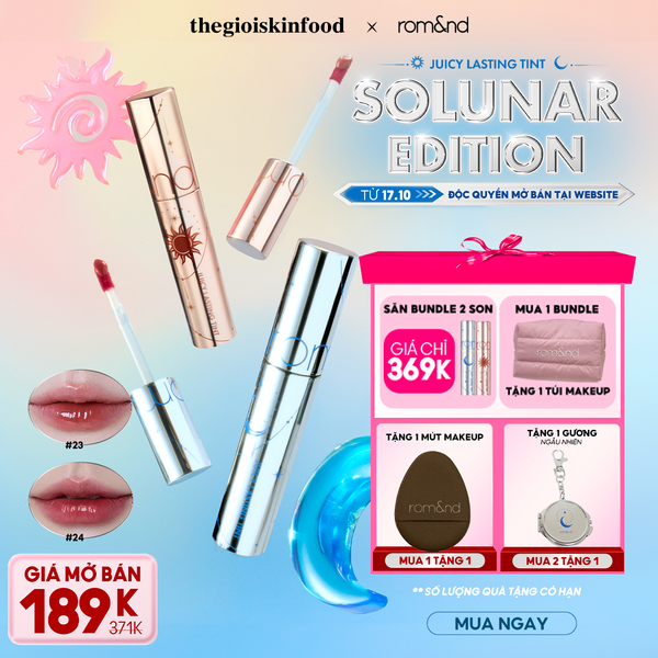  [Solunar Edition] Son Tint Lì Romand Juicy Lasting Tint Solunar Edition 5.5g 