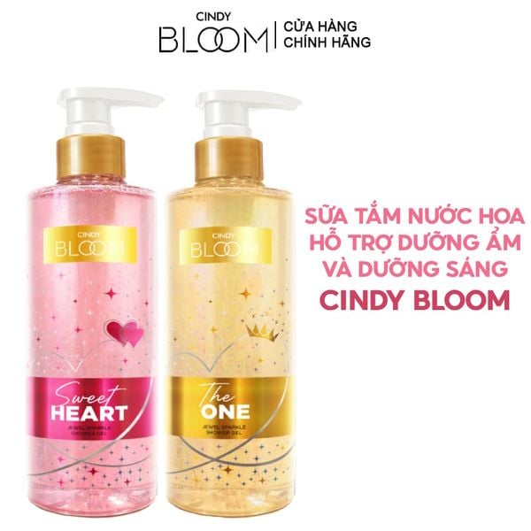  Sữa Tắm Nước Hoa Hỗ Trợ Dưỡng Ẩm Và Dưỡng Sáng Cindy Bloom Jewel Sparkle Shower Gel Cindy Bloom 480g 