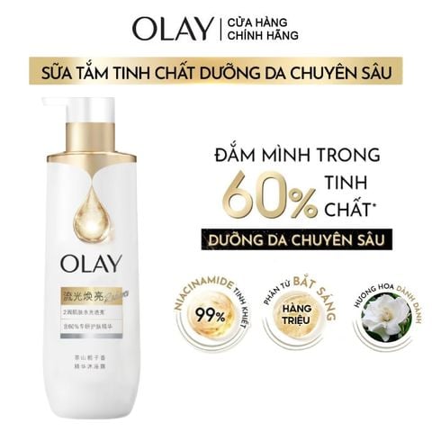 Sữa Tắm Olay Dưỡng Sáng Da Hương Hoa Dành Dành Radiance Body Wash 500g