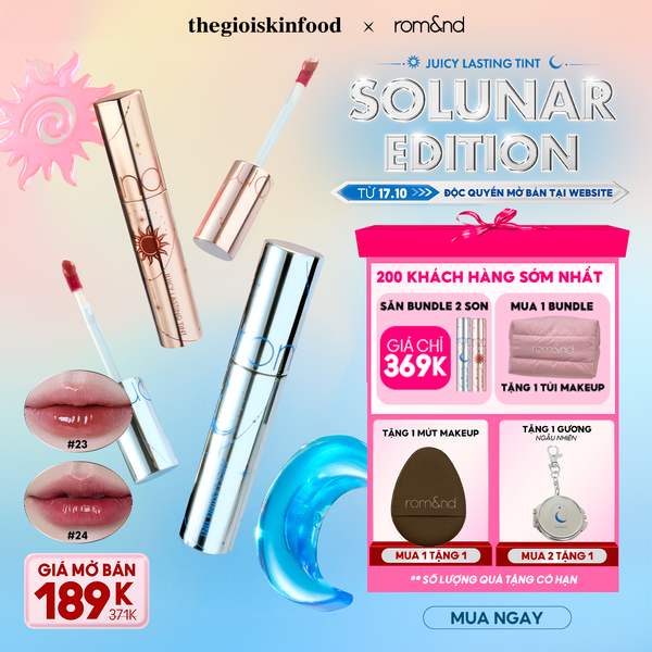  [Solunar Edition] Son Tint Lì Romand Juicy Lasting Tint Solunar Edition 5.5g 