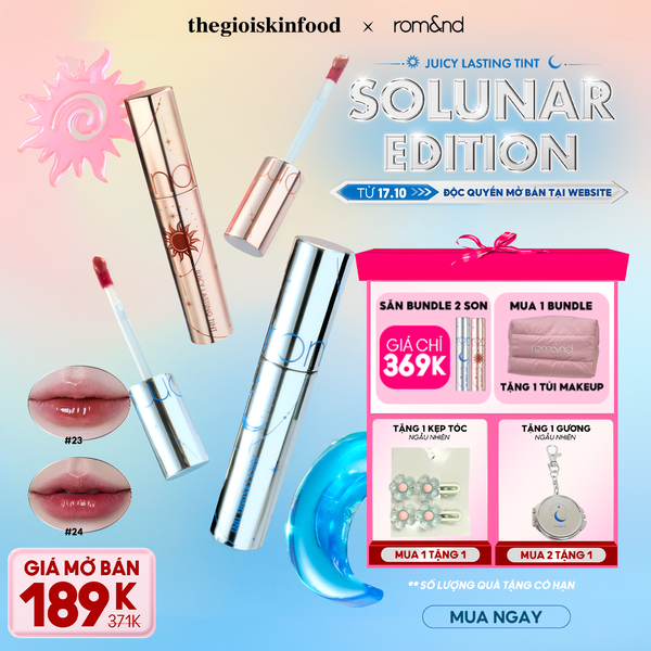  [Solunar Edition] Son Tint Lì Romand Juicy Lasting Tint Solunar Edition 5.5g 