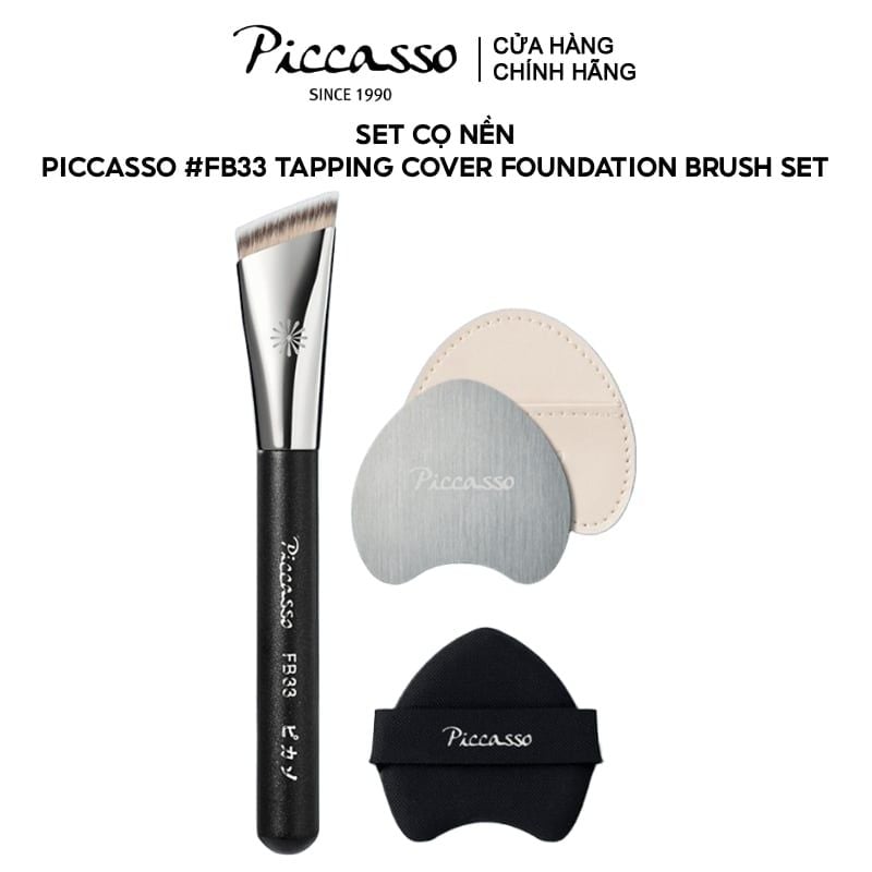 Set Cọ Nền Piccasso #FB33 Tapping Cover Foundation Brush Set