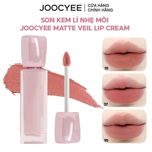  Son Kem Lì Nhẹ Môi Joocyee Matte Veil Lip Cream 4.1g 