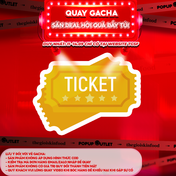  Vé Lượt Quay Gacha - Trị giá 99K 