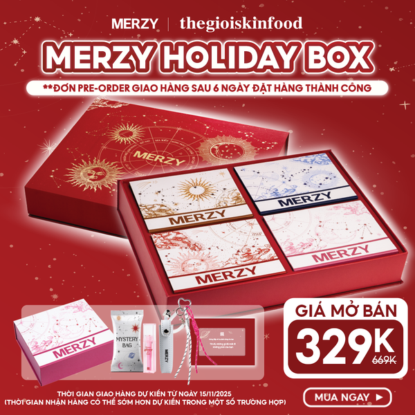  [PRE-ORDER] Hộp Quà Điều Ước Merzy Holiday’25 Bundle 