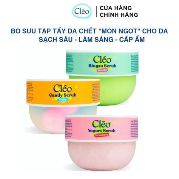  Tẩy Da Chết Body Cleo Bingsu/Candy/Yogurt Scrub 
