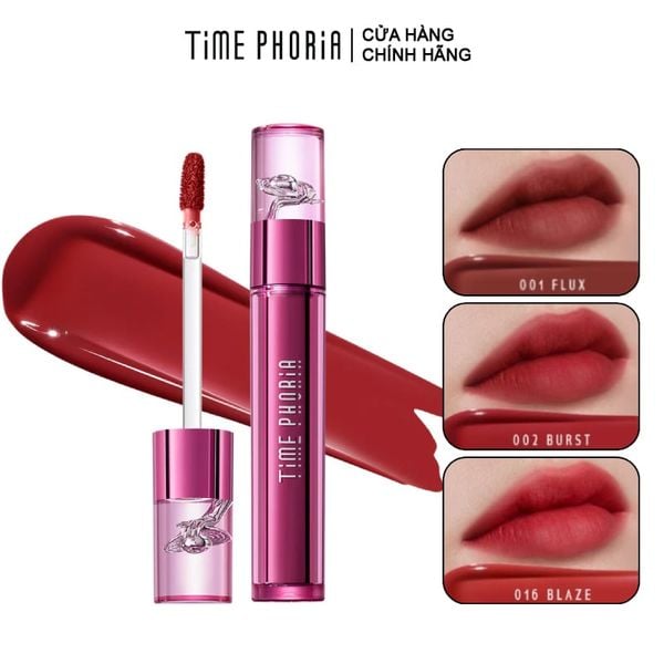  Son Tint Bóng Lì Time Phoria Hỗ Trợ Dưỡng Ẩm, Làm Mờ Rãnh Môi, Lâu Trôi Altera Blurring Lip Tint 4g 