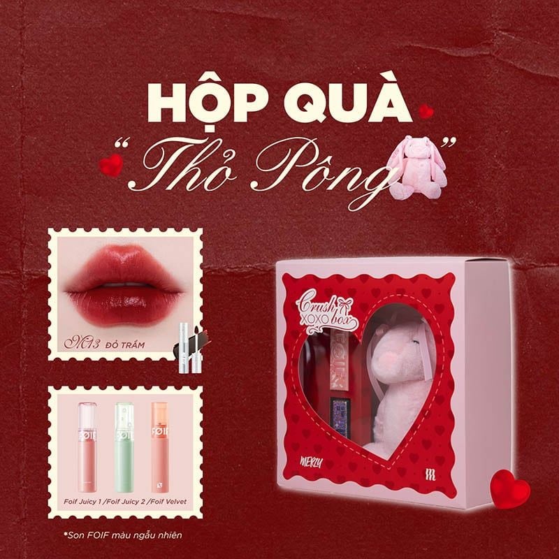 Hộp Quà Tình Yêu Merzy Crush Box