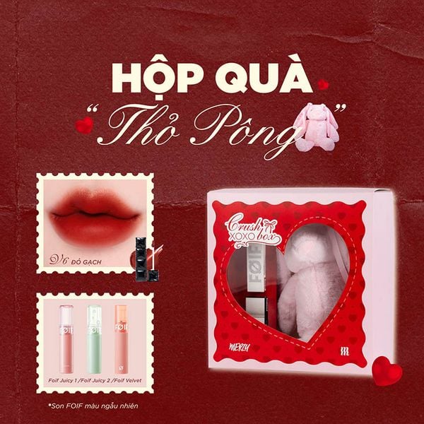 Hộp Quà Tình Yêu Merzy Crush Box