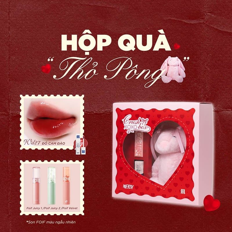 Hộp Quà Tình Yêu Merzy Crush Box