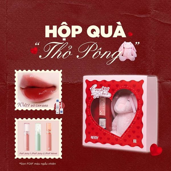Hộp Quà Tình Yêu Merzy Crush Box