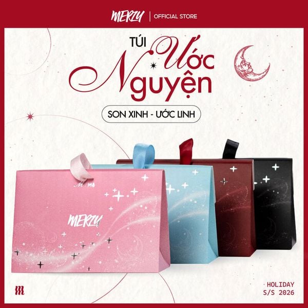 [Pre-Oder] Túi Quà Mỹ Phẩm Ước Nguyện M-Bag Merzy Holiday’26 Bundle 