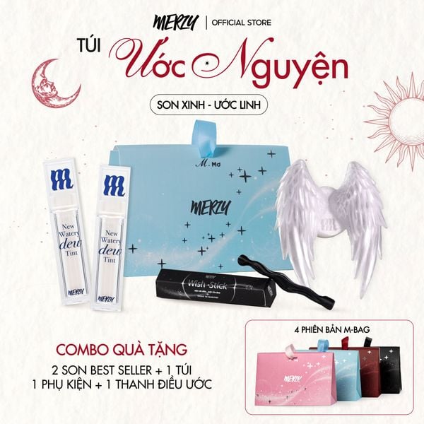 [Pre-Oder] Túi Quà Mỹ Phẩm Ước Nguyện M-Bag Merzy Holiday’26 Bundle 