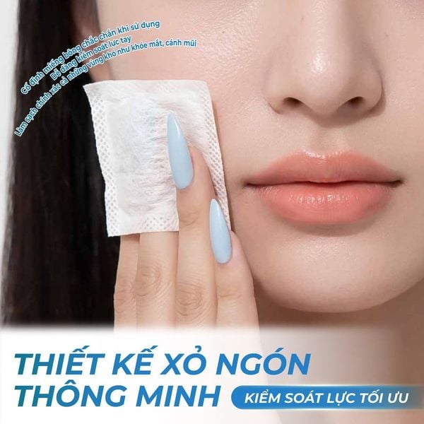  Bông Tẩy Trang Xỏ Ngón Kokimi Fingers Cotton Pads 150 miếng 