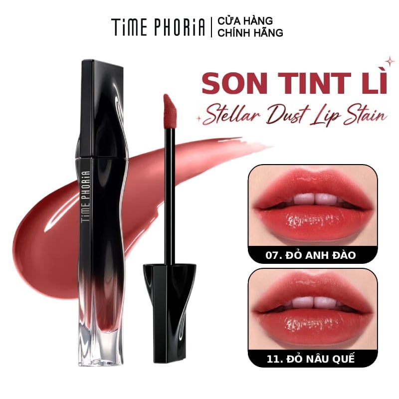 Son Tint Lì Time Phoria Bền Màu, Lâu Trôi Stellar Dust Lip Stain 5ml