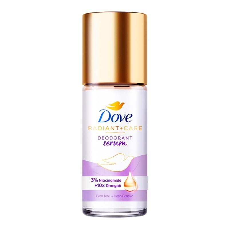 Lăn Khử Mùi DOVE Tinh Chất Serum Sáng Da, Mờ Thâm NIA 45ml