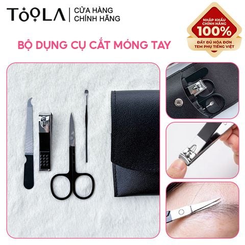 Bộ Dụng Cụ Cắt Móng Tay TOOLA Multi Nail Clippers Set - BT-TLA098