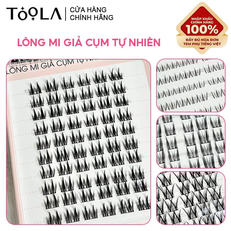 [NHẬP KHẨU] Lông Mi Giả Cụm Tự Nhiên TOOLA