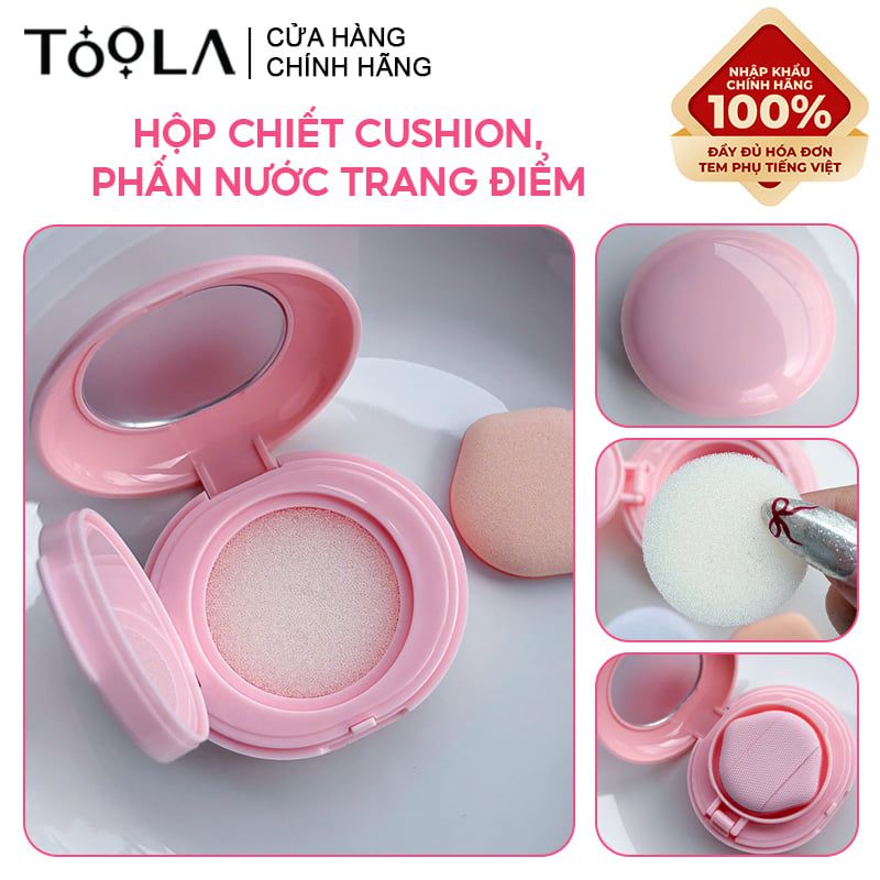 Hộp Chiết Cushion, Phấn Nước Trang Điểm TOOLA - LS-TLA058