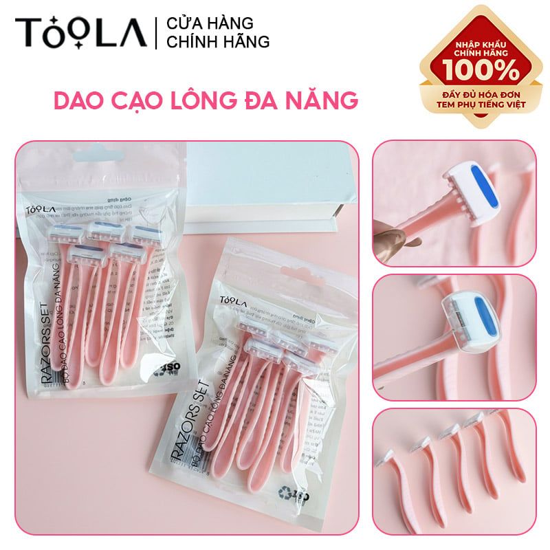 Dao Cạo Lông Đa Năng TOOLA Razors Set - BT-TLA092