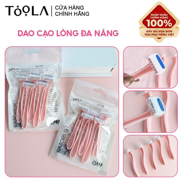  Dao Cạo Lông Đa Năng TOOLA Razors Set - BT-TLA092 