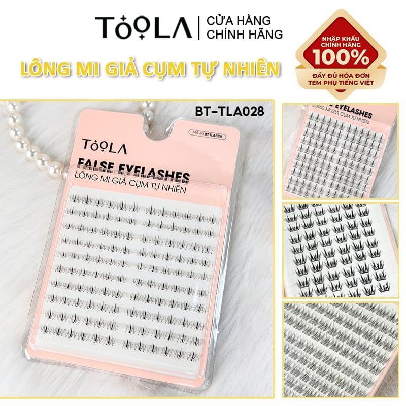 [NHẬP KHẨU] Lông Mi Giả Cụm Tự Nhiên TOOLA