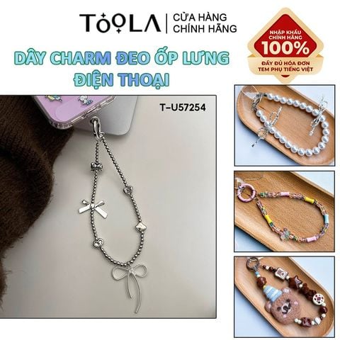 [NHẬP KHẨU] Dây Charm Đeo Ốp Lưng Điện Thoại TOOLA 