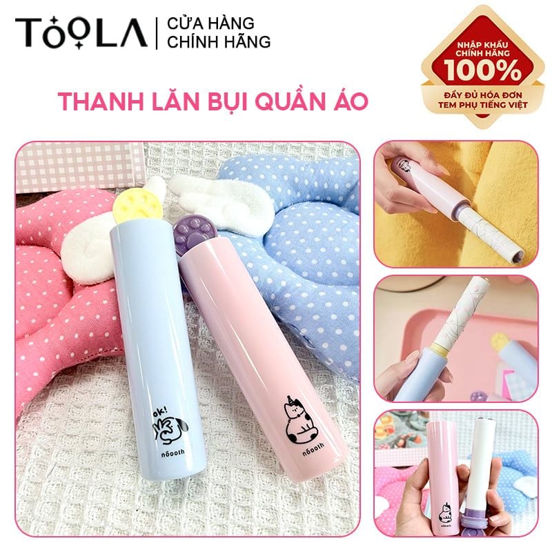 [NHẬP KHẨU] Thanh Lăn Bụi Quần Áo TOOLA Mini 25 Miếng - LS-TLA060 (Màu ngẫu nhiên)