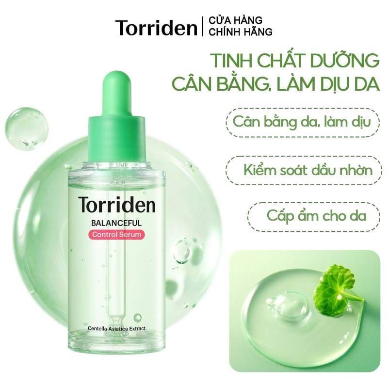 Serum Cân Bằng, Làm Dịu Da Torriden Balanceful Control Serum 50ml