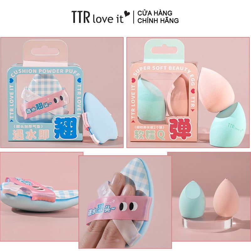Bông Mút Trang Điểm, Tán Nền TTR Makeup Puff