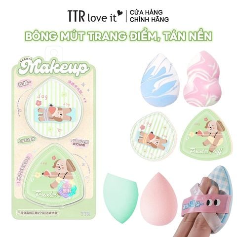 Bông Mút Trang Điểm, Tán Nền TTR Makeup Puff